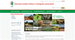 Desktop Screenshot of chm.nature.cz